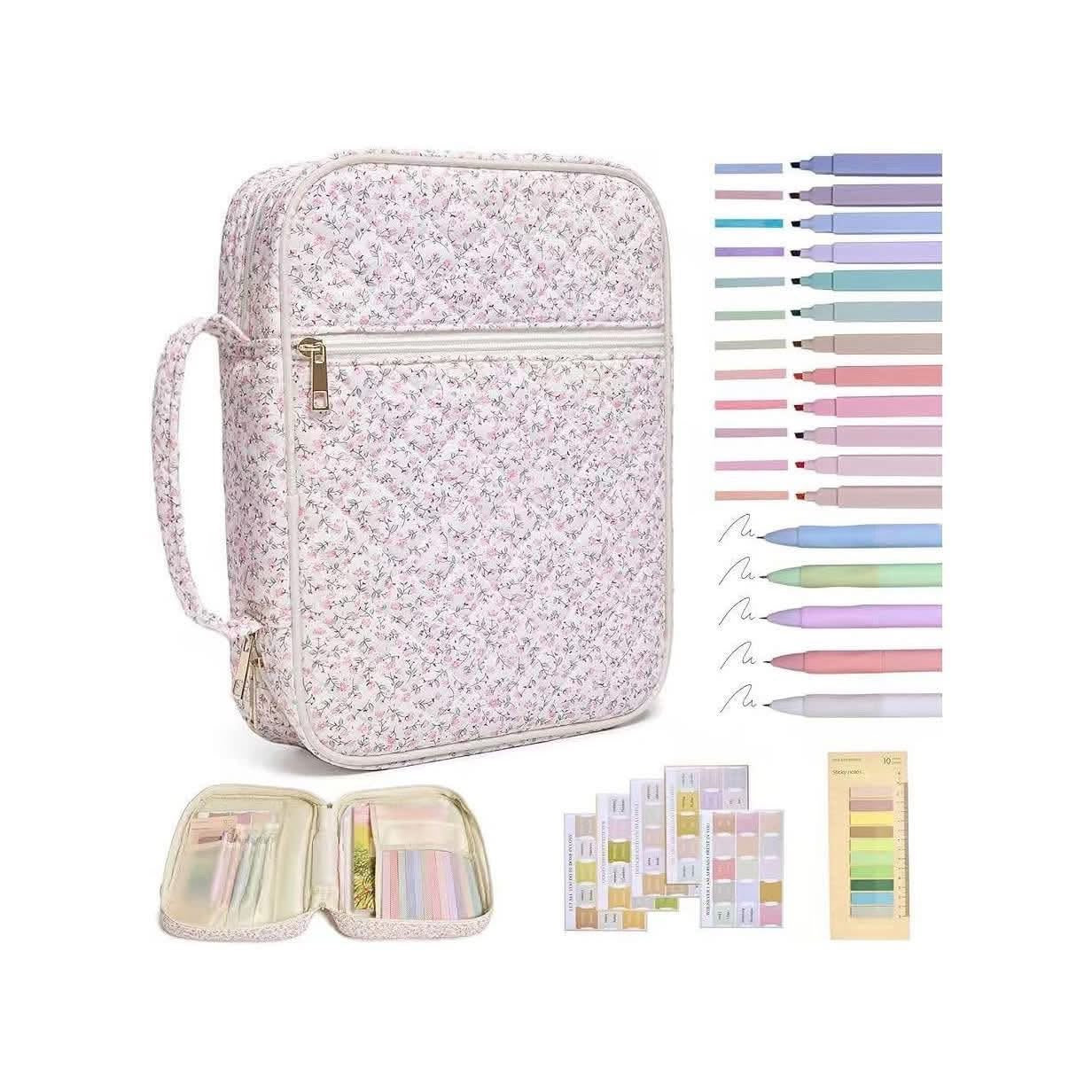 Bible cover with accessories