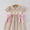 Turkey gingham smocked dress
