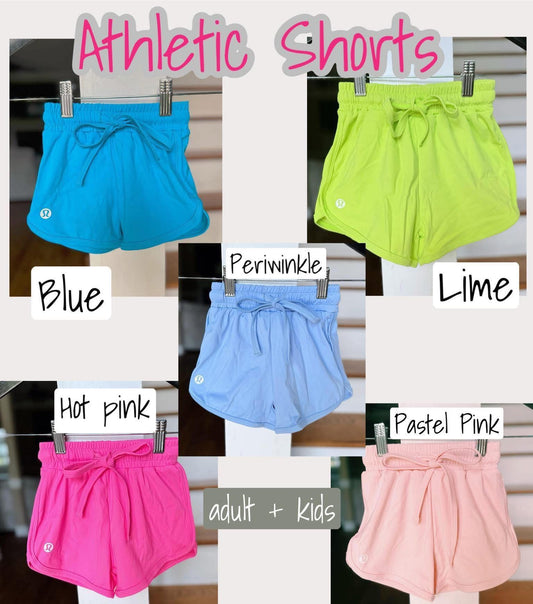 Women’s periwinkle shorts