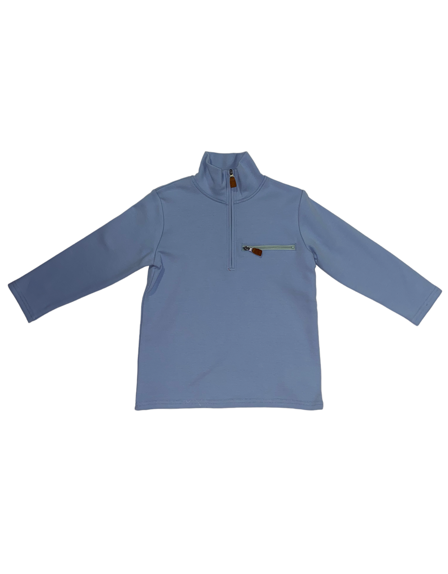 Kingston 1/4 zip pullover - blue
