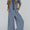 Wide leg jumpsuit