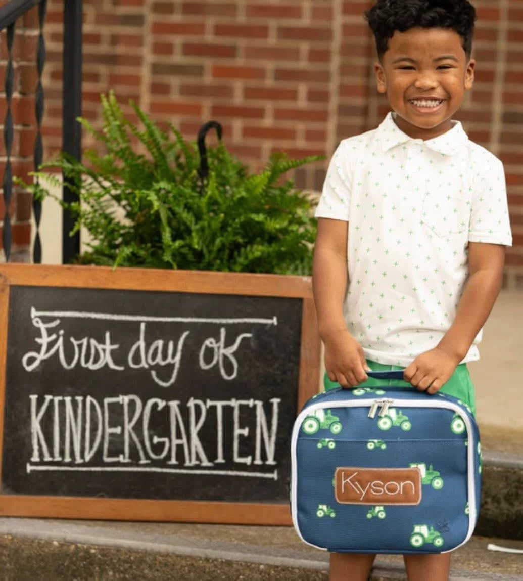 Tractor backpack & lunch box