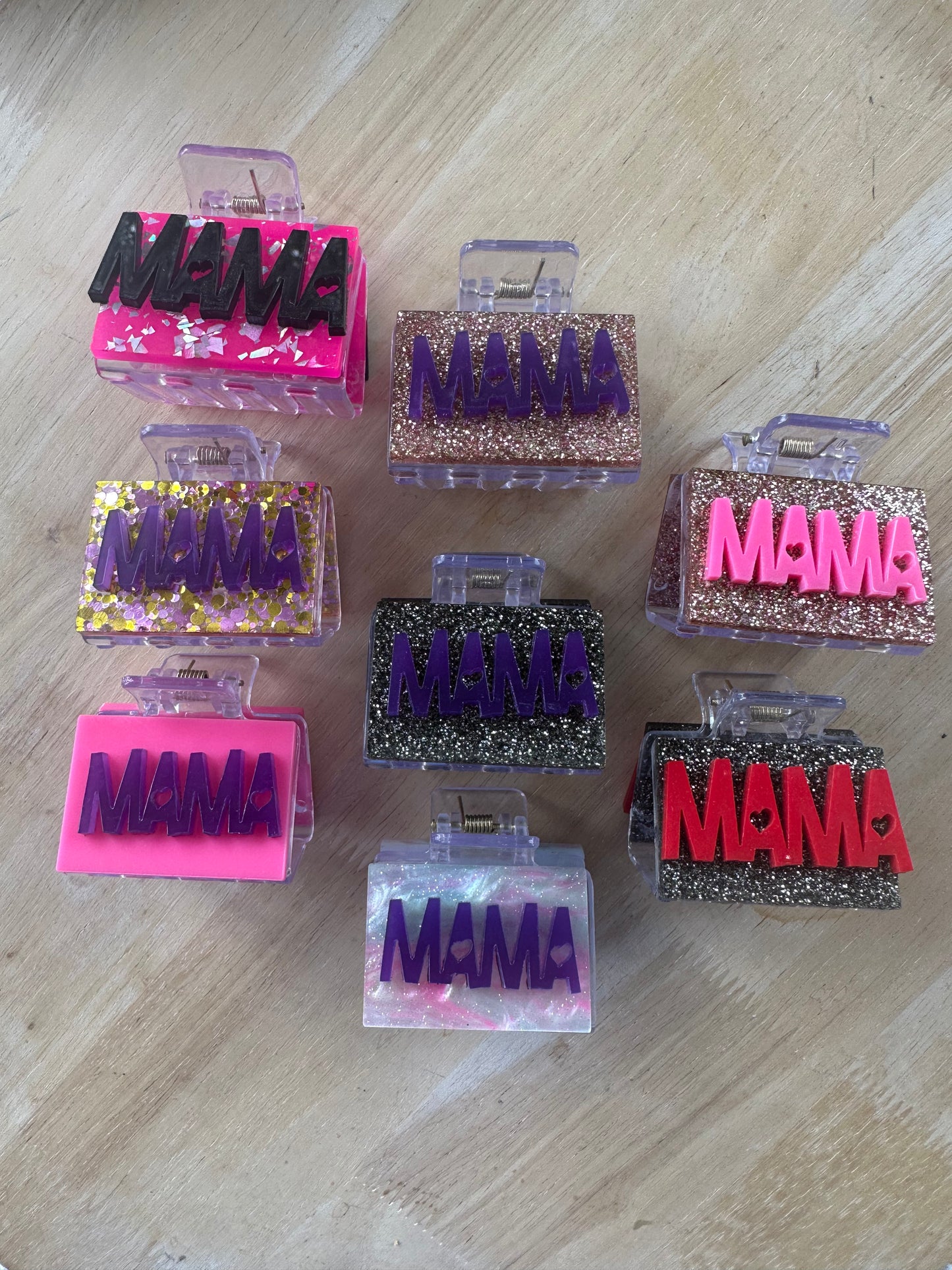 Mini MAMA claw clips