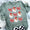 Green Santa sweatshirt - M