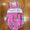 Daddy’s girl pink floral smock bubble