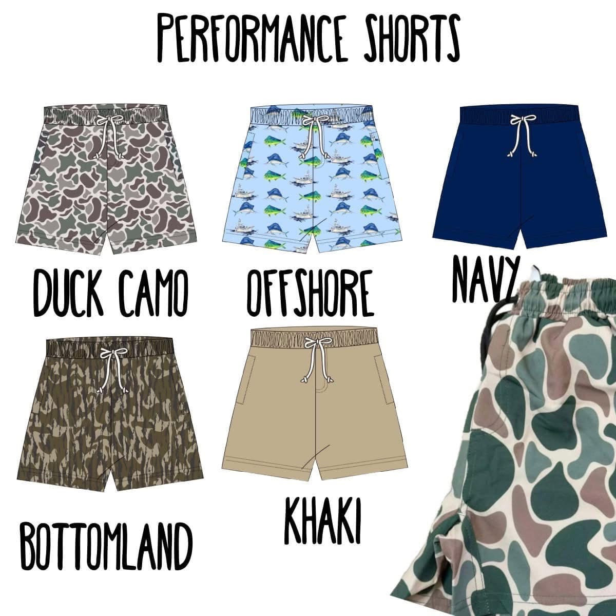 Performance shorts