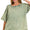 French Terry top- green