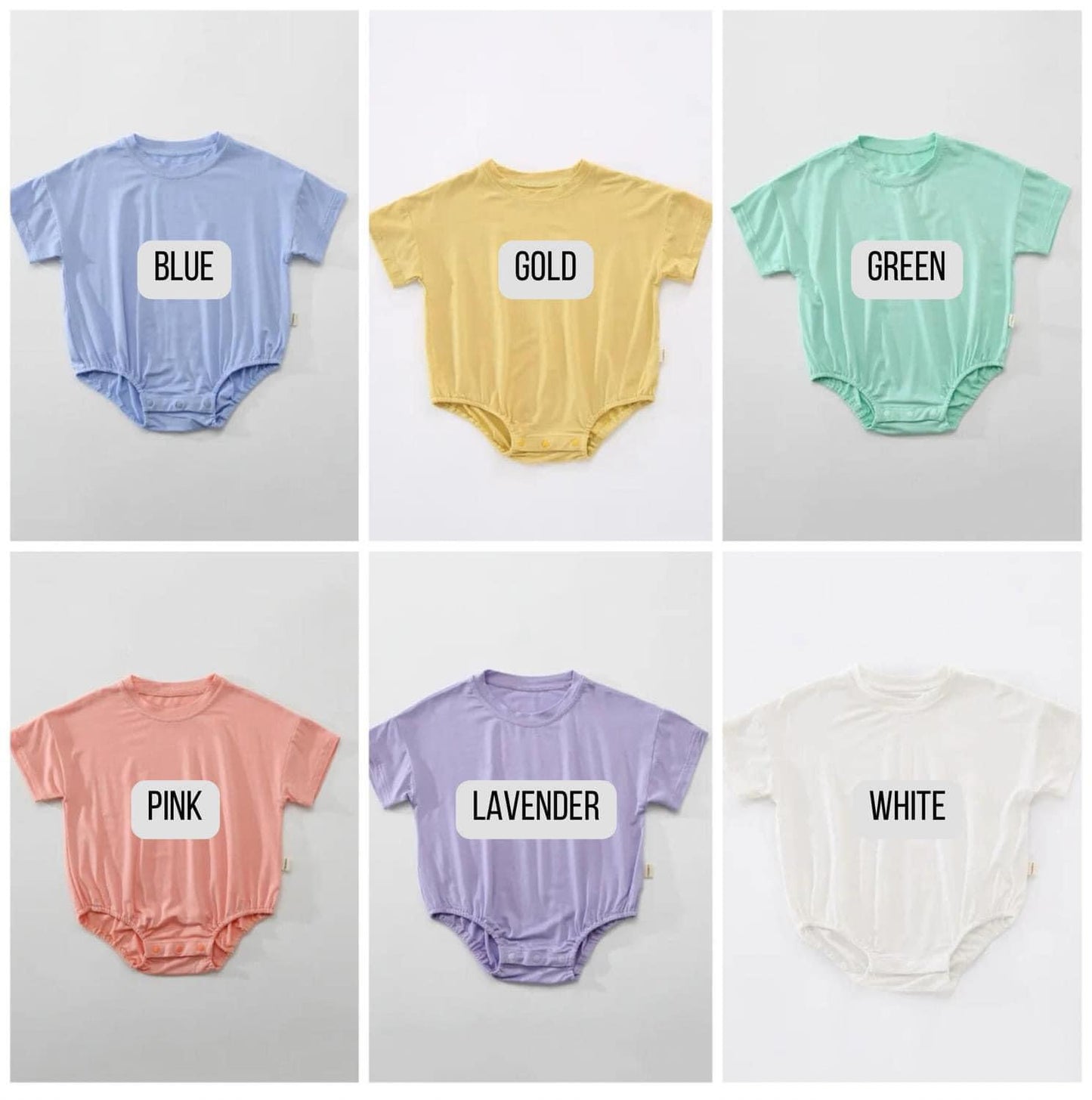 Bamboo T-shirt bubble - pink