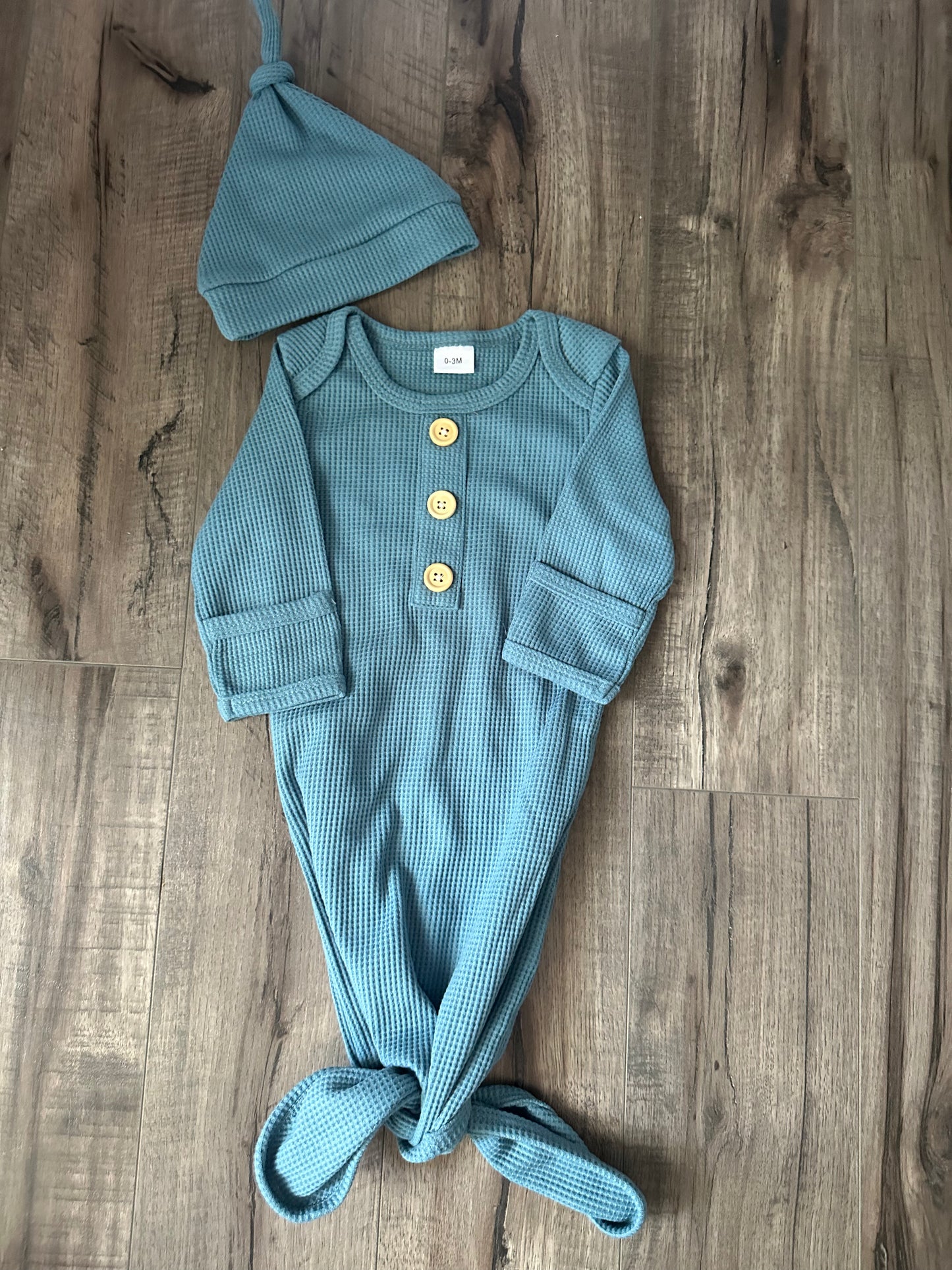 Waffle knot gown - embroider me