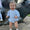 Blue striped boys bubble- embroider me
