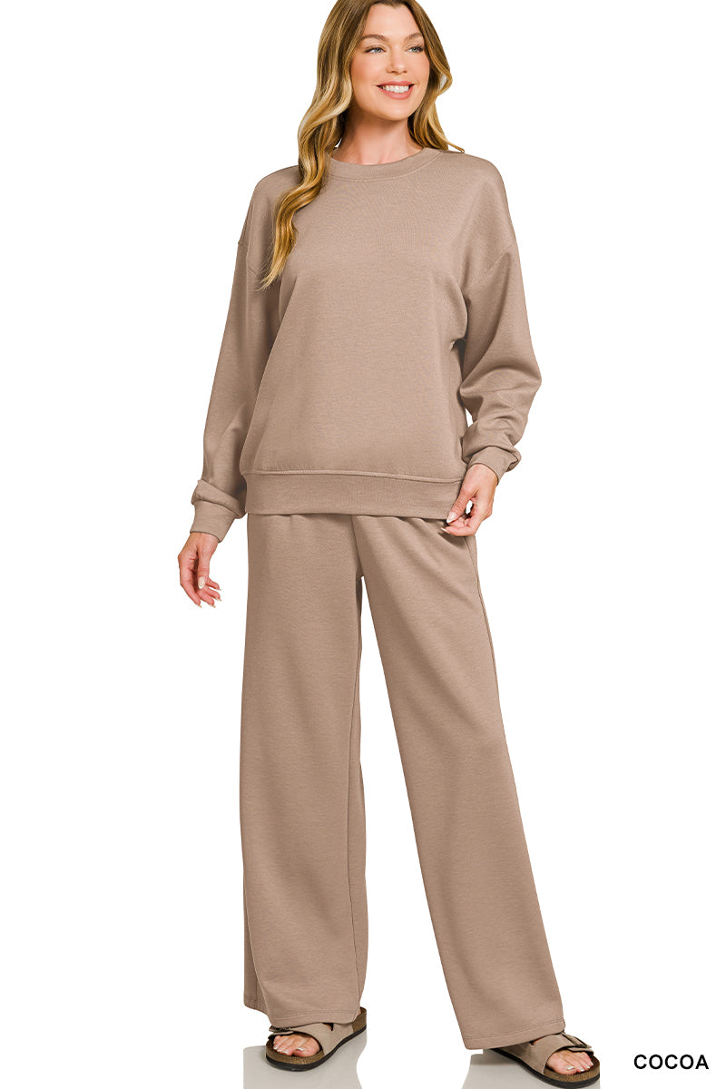 Cocoa 2 pc long sleeve pant set