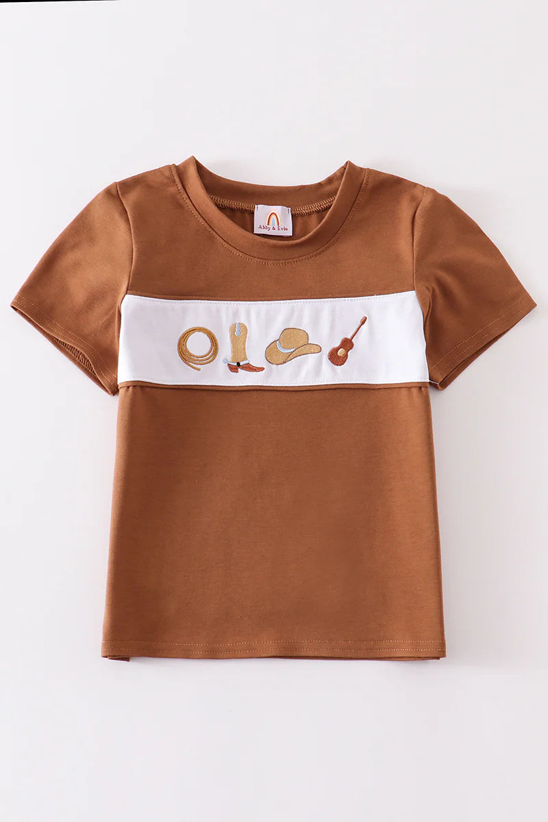 Cowboy boys top