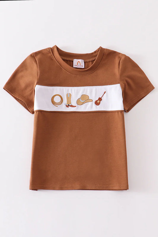 Cowboy boys top