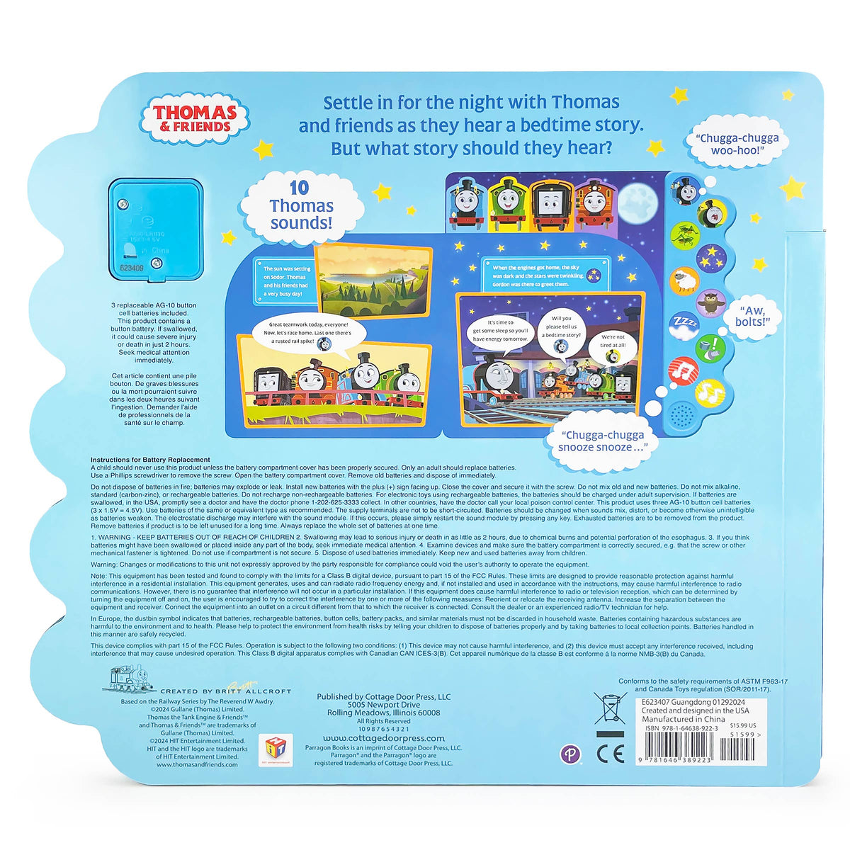 Good Night Thomas Train Sound Book