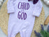 Baby Girl Romper | Child Of God Purple