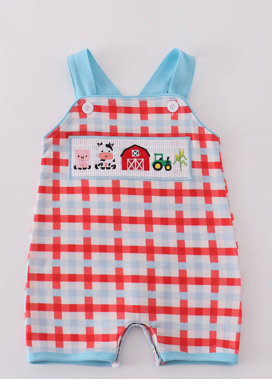 Smocked farm Jon Jon
