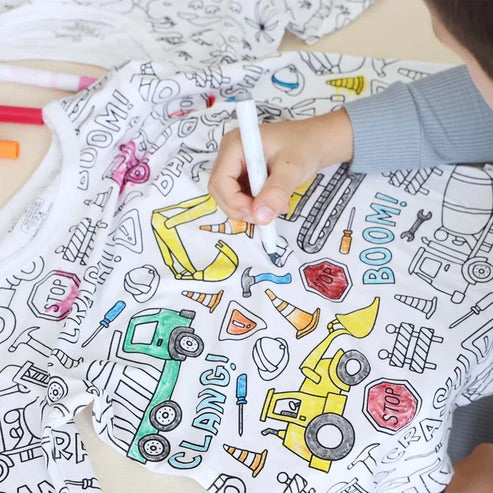 Coloring pajamas