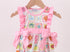 Ocean shell smocked bubble