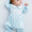 Luca’s classic dot smocked footie