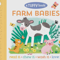 Farm babies tuffy teether book
