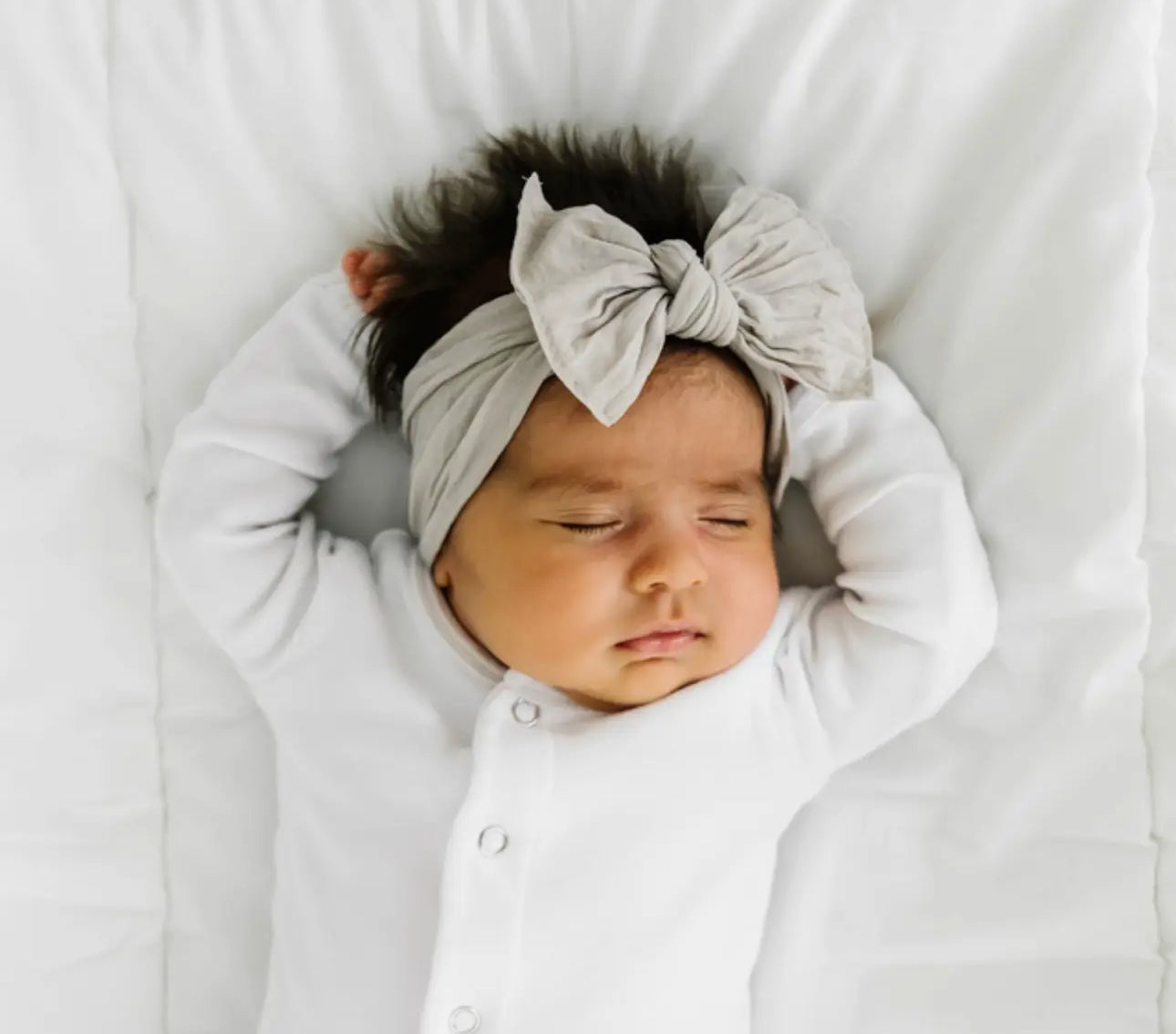 The original knot soft nylon headband bow