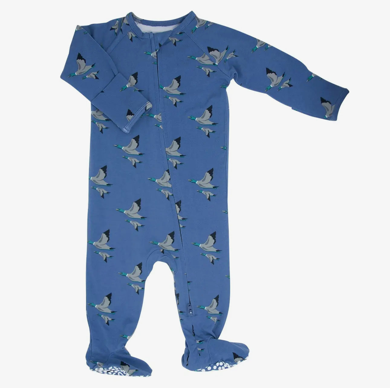 Mallard duck bamboo zippy