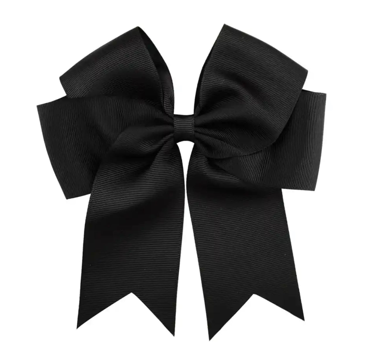 Large alligator clip bow
