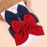 Blue/red bow set