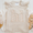 Baby Girl Outfit | Oatmeal Flutter Romper - HI