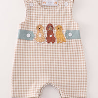 Gingham puppy Jon Jon