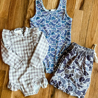 Camo swim shorts
