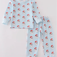 Blue Santa boys set