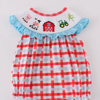 Smocked farm bubble