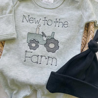 New to the farm romper