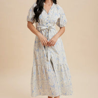 Floral bottom down maxi dress