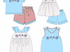 firework dot short set