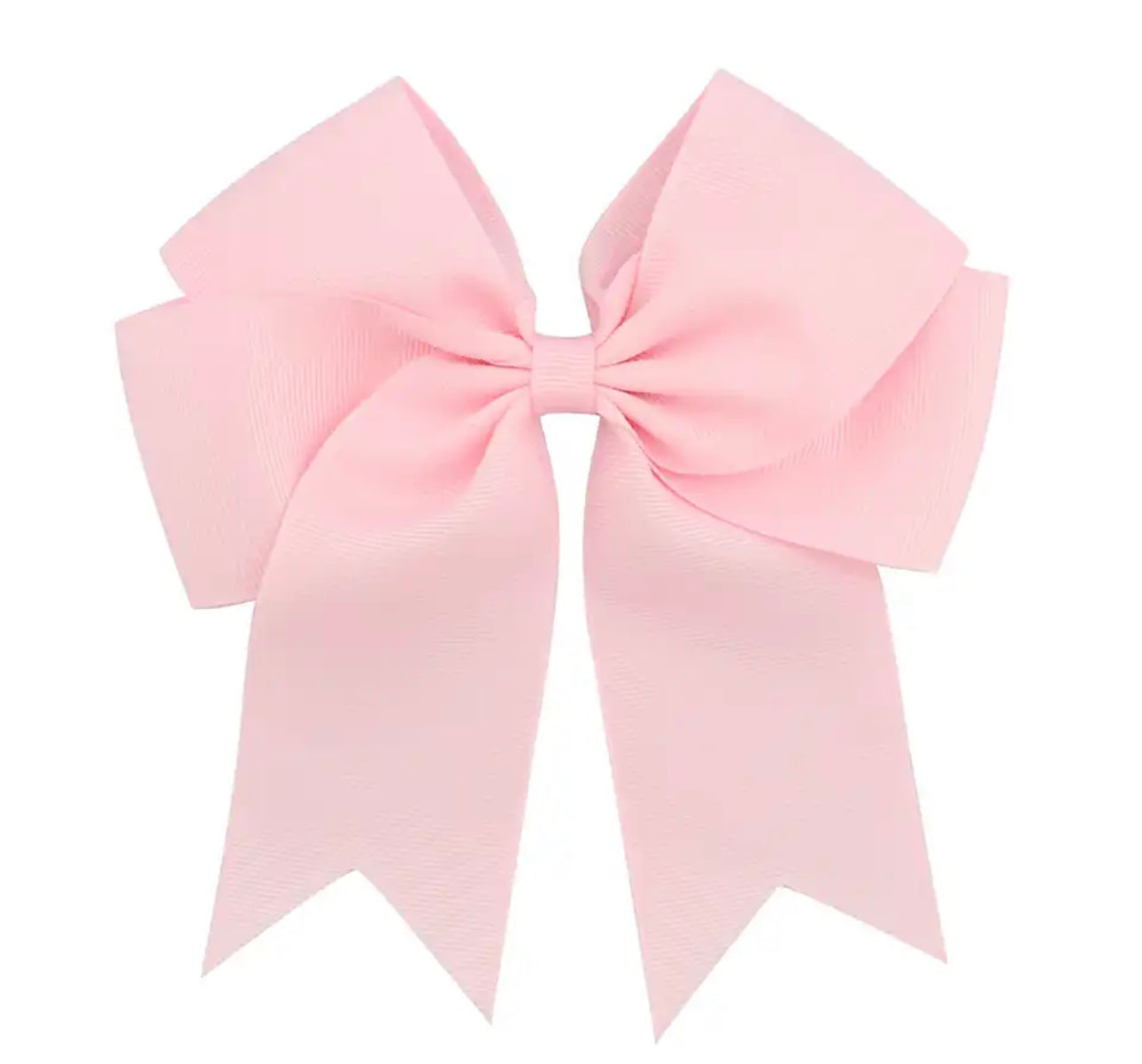 Large alligator clip bow