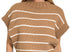 Camel striped sweater