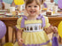 Party animal smocked girls set
