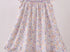 Purple smocked dress