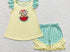 Watermelon dog girls short set