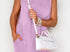 Lilac mineral wash dress