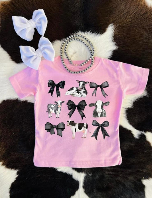 Cows & Bows tee