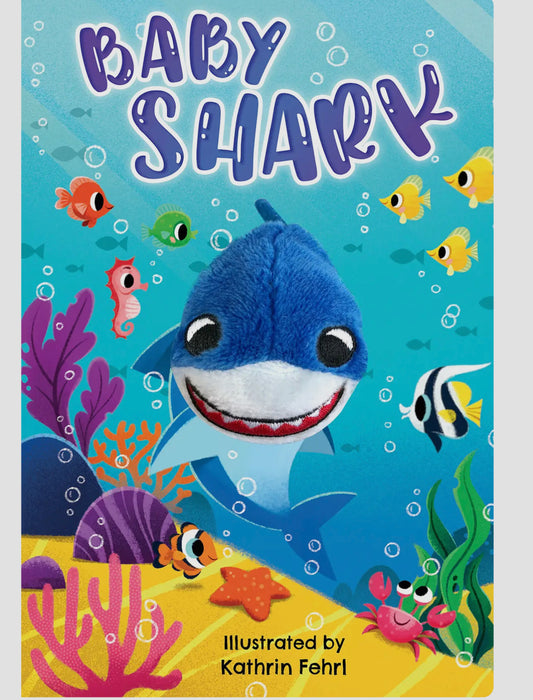 Baby shark finger puppet book
