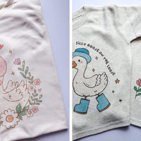 Silly goose tees ETA JUNE