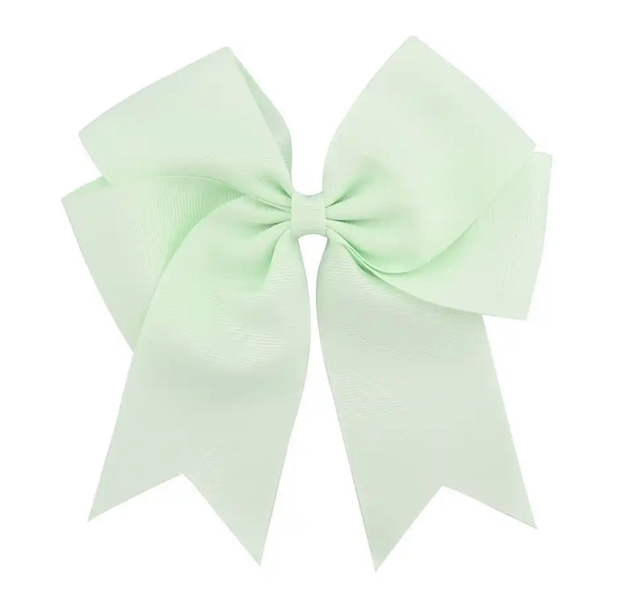 Large alligator clip bow