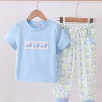 Blue golf boys set