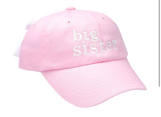 Big sister hat bow back