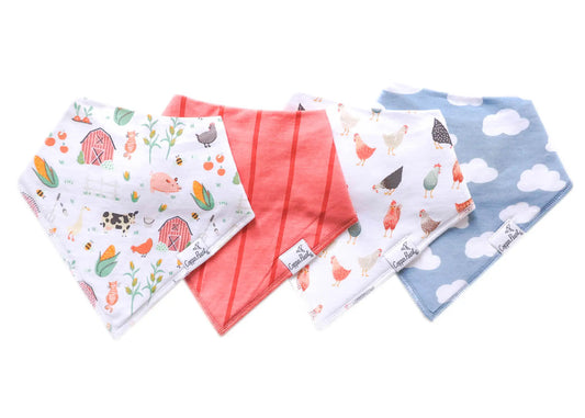 Farmstead bandana bibs