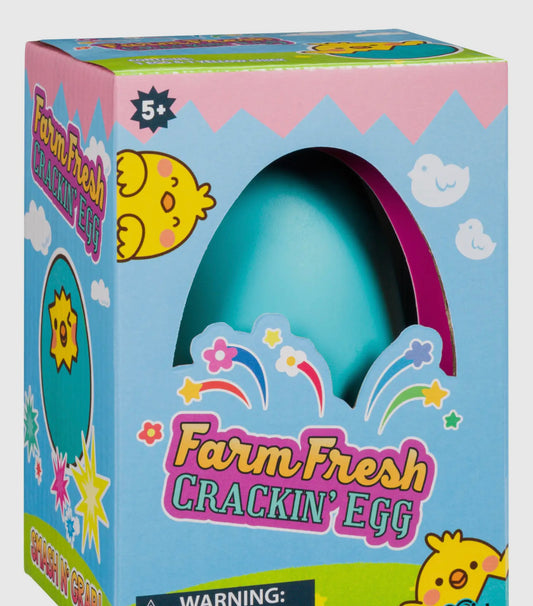 Fresh crackin egg